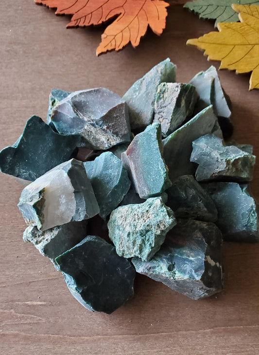 Green Bloodstone Raw